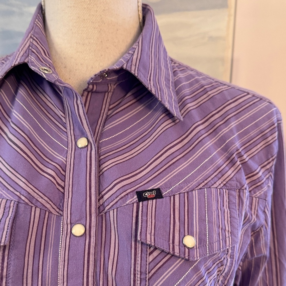 Cruel Girl Western/Barrel Racing Button Down Shirt - Picture 2 of 7